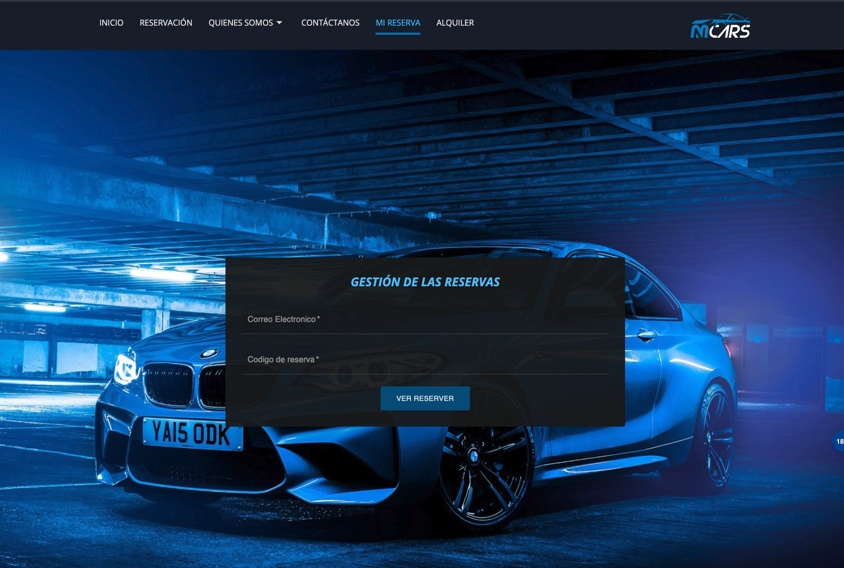 Car Rentals Backend